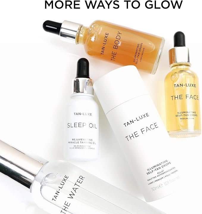 TAN-LUXE Tan Luxe THE WATER Self Tan Water Dark 200 ml Self Tanning Water Cruelty Free Vegan - Image 5