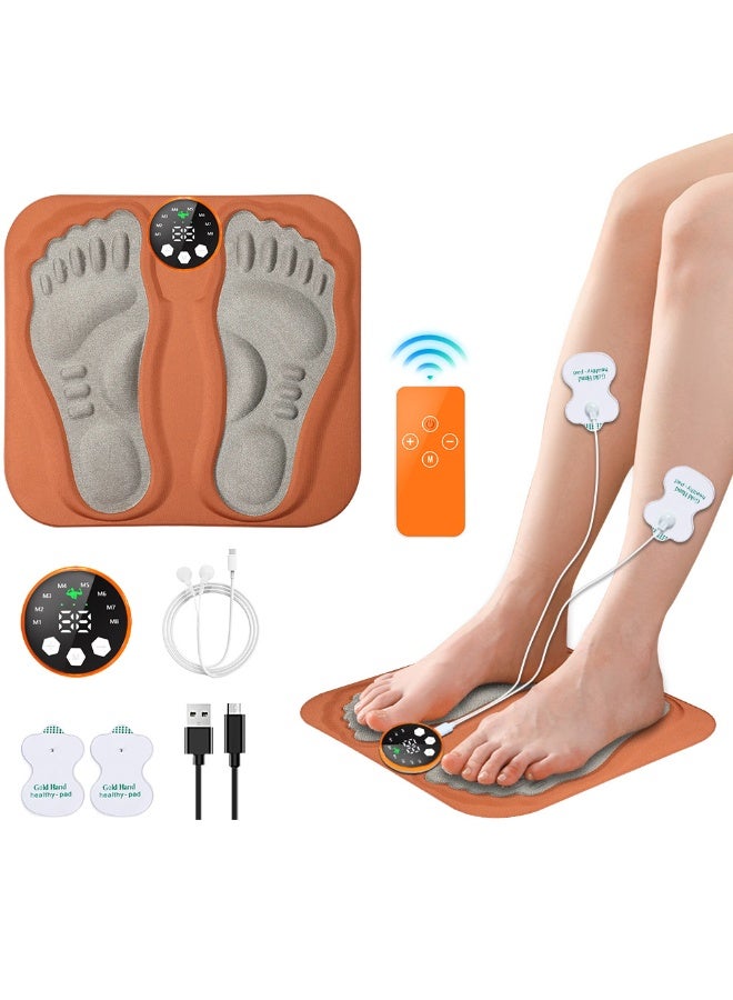 Microcurrent Lip Loquat 3D Microcurrent Pulse Foot Massager – EMS Calf and Sole Massage ...