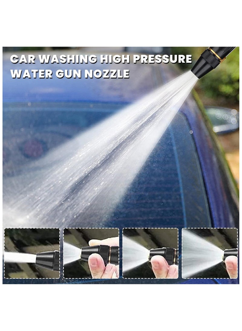 RENOVO Flex garden hose 1/2 inch 25 meters With Garden Hose Spray Gun Car Washing High Pressure Water Gun Nozzle Adjustable High Pressure - Image 5