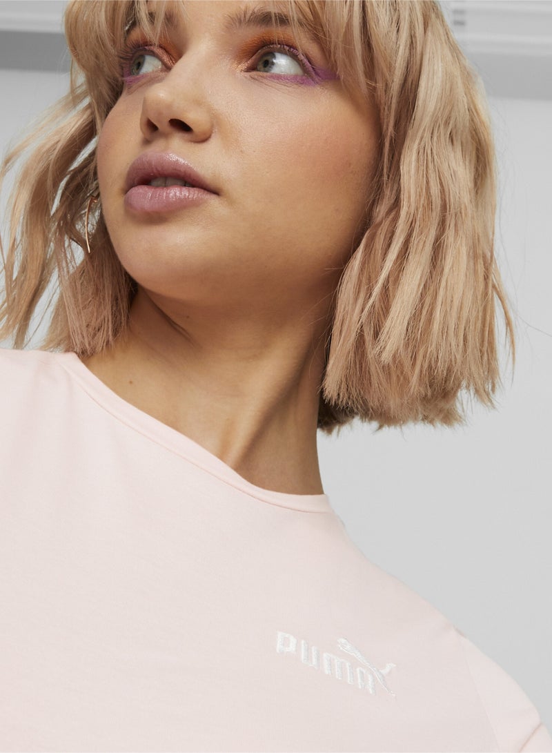 بوما تيشيرت Essentials+ مطرز للنساء - Image 3