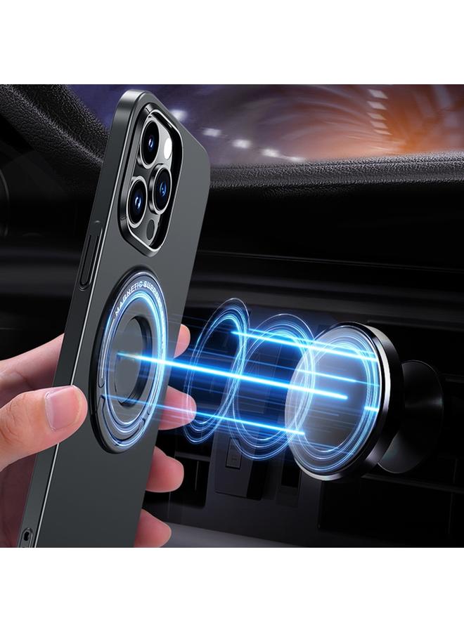 S-TOP Case For iPhone 14 Pro Matte Magsafe Magnetic Phone Case with Trolley Holder - Image 5