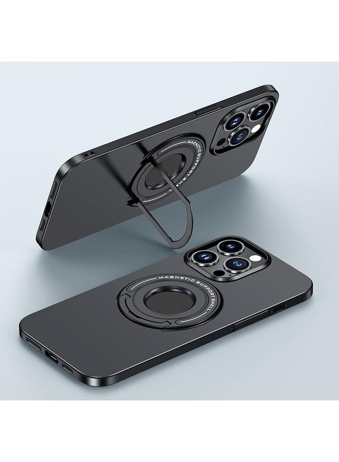 S-TOP Case For iPhone 14 Pro Matte Magsafe Magnetic Phone Case with Trolley Holder - Image 1