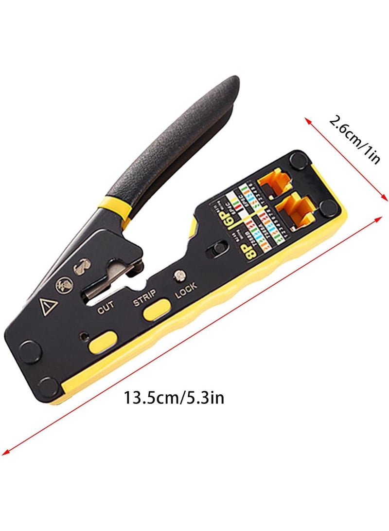 GGOOT Cable Stripping Pliers, Cable Precision, High Performance Crimping Pliers, Professional High Performance Crimping Pliers, Multifunctional Electrical Tool and Hardware for  - Image 5