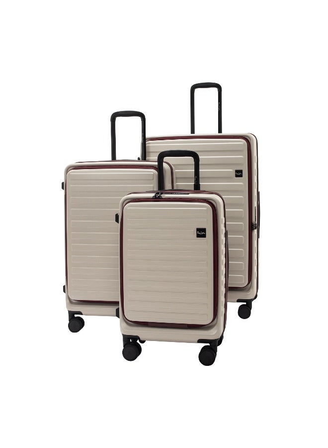 طقم شنط سفر فاخرة خفيفة الوزن، بولي كربونات مع عجلات دوارة وقفل TSA - Image 1