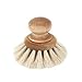 Iris Hantverk Iris Hantverk Birch and Horse Hair Round Dish Brush with Knob  - Image 2