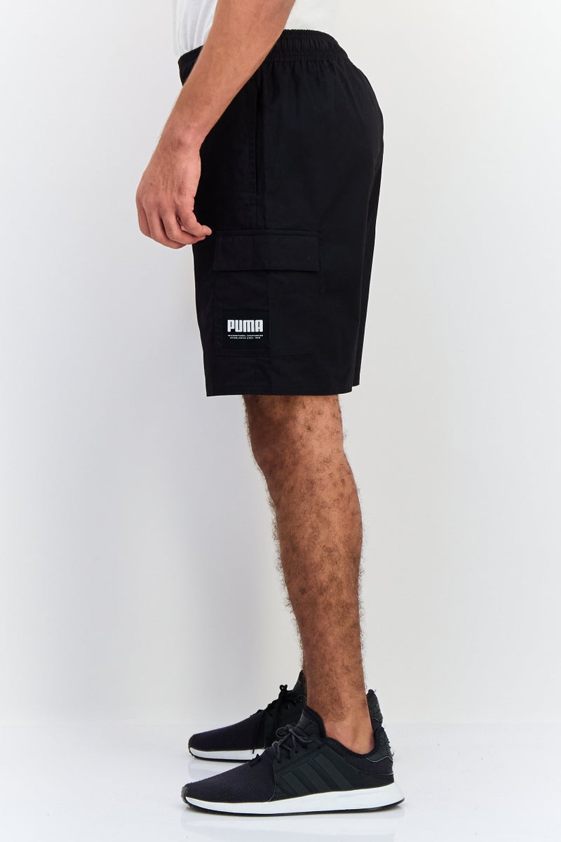 PUMA شورتات كارجو رياضية للرجال، مناسبة، خارجية، سوداء - Image 3