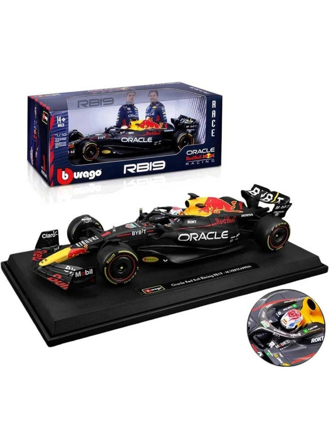 Bburago سيارة بيبراغو فورمولا 1 2023 أوراكل ريد بول ريسينغ RB19 #1 ماكس فيرستابن مصنوعة من الصب - Image 1