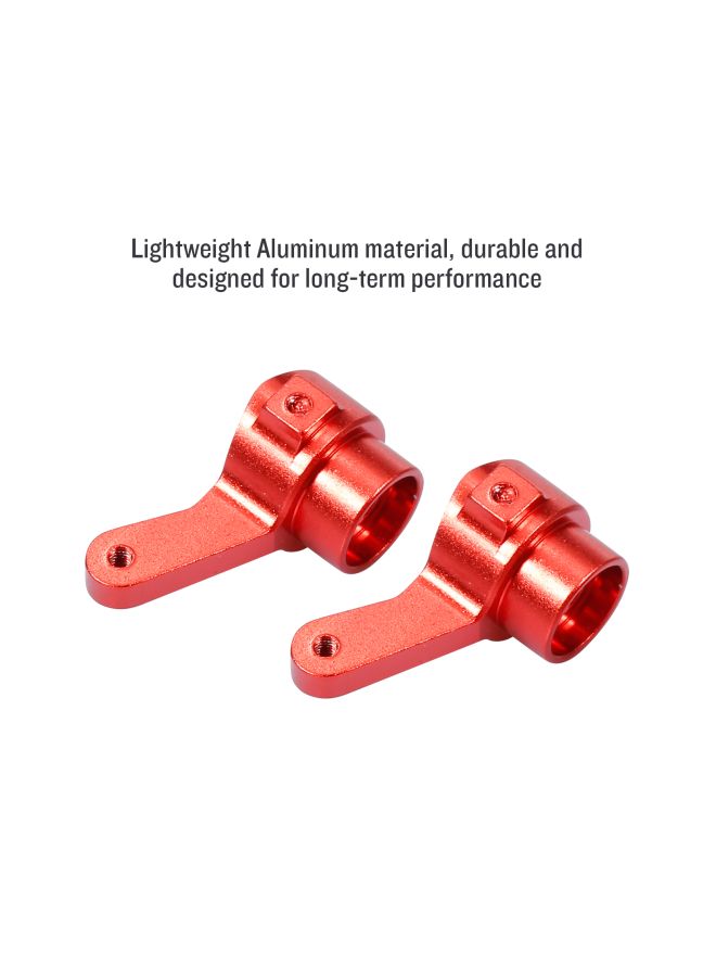 NIBEMINENT 2-Piece Replacement RC Car Rear Steering Cup Hub Carrier - Image 5