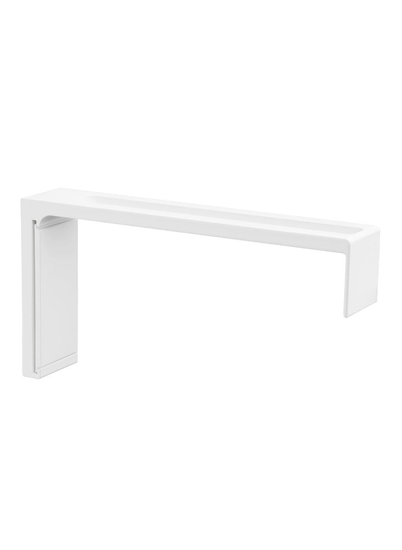 Elegant White Wall Fitting Clean and Modern Design for Secure Mounting of Fixtures or Accessories, Perfect for a Bright and Contemporary Look 12 cm 