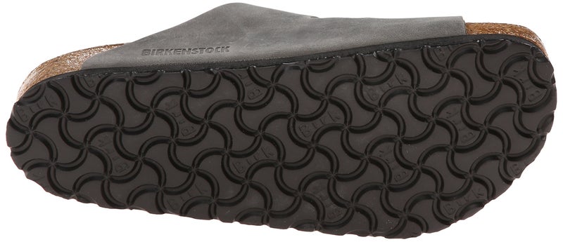 Birkenstock Unisex Arizona Soft Footbed Sandal, Iron Oiled Leather, 41 M EU/10-10.5 B(M) US Women/8-8.5 B(M) US Men - Image 4