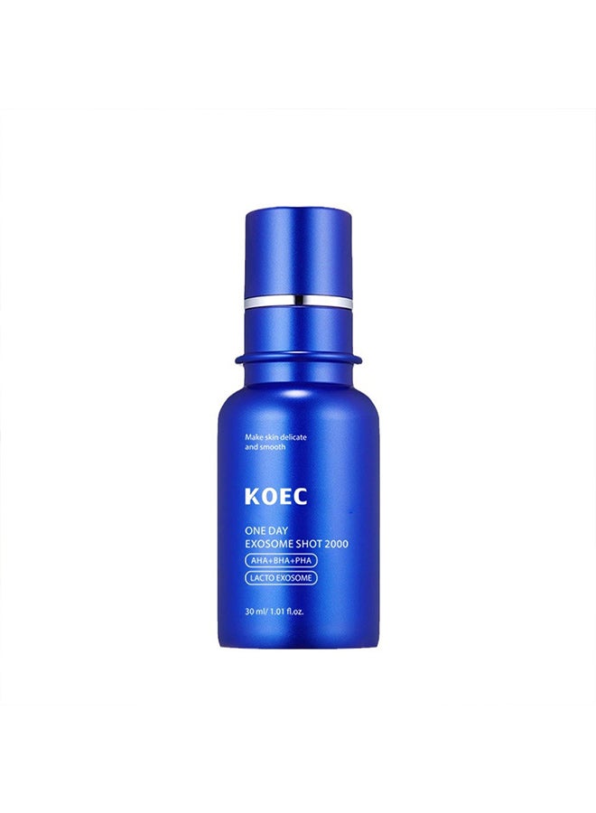 KOEC Blue Microneedle Facial Serum, Anti-Acne Liquid Skin Enhancing Essence - Image 1