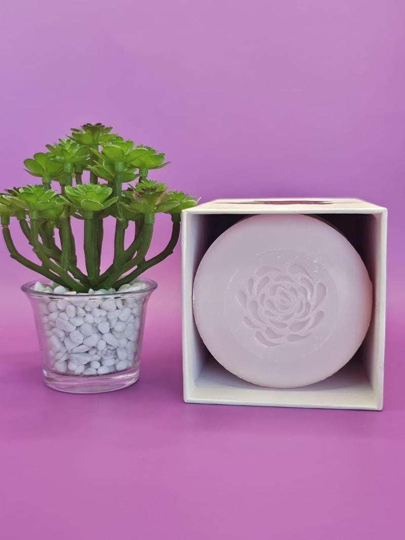 Alchimia Rose Scented Luxury Vegetable Soap Bar Set 525 Oz Each Box of 3 Made in Italy Beautiful Box for Gift - Image 5