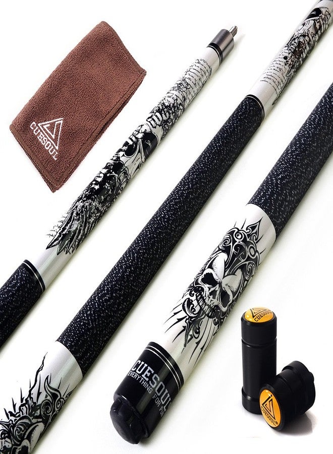 CUESOUL Rockin Series 58" 21oz Maple Pool Cue Stick Set with Joint Protector/Shaft Protector and Cue Towel G407 - Image 1