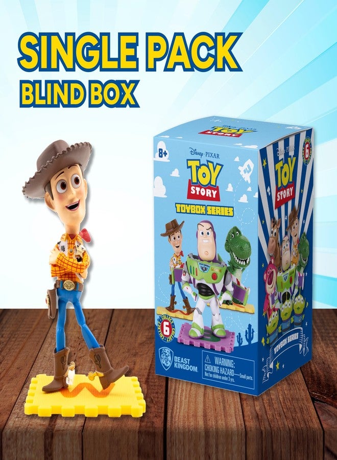 يومي سلسلة YuMe Toy Story Hero Box Blind Box Toybox | مجسمات مفاجأة قابلة للتجميع | اجمع وودي، باز لايت يير، لوتسو والمزيد | هدية ديزني بيكسار الرسمية للمعجبين - Image 2
