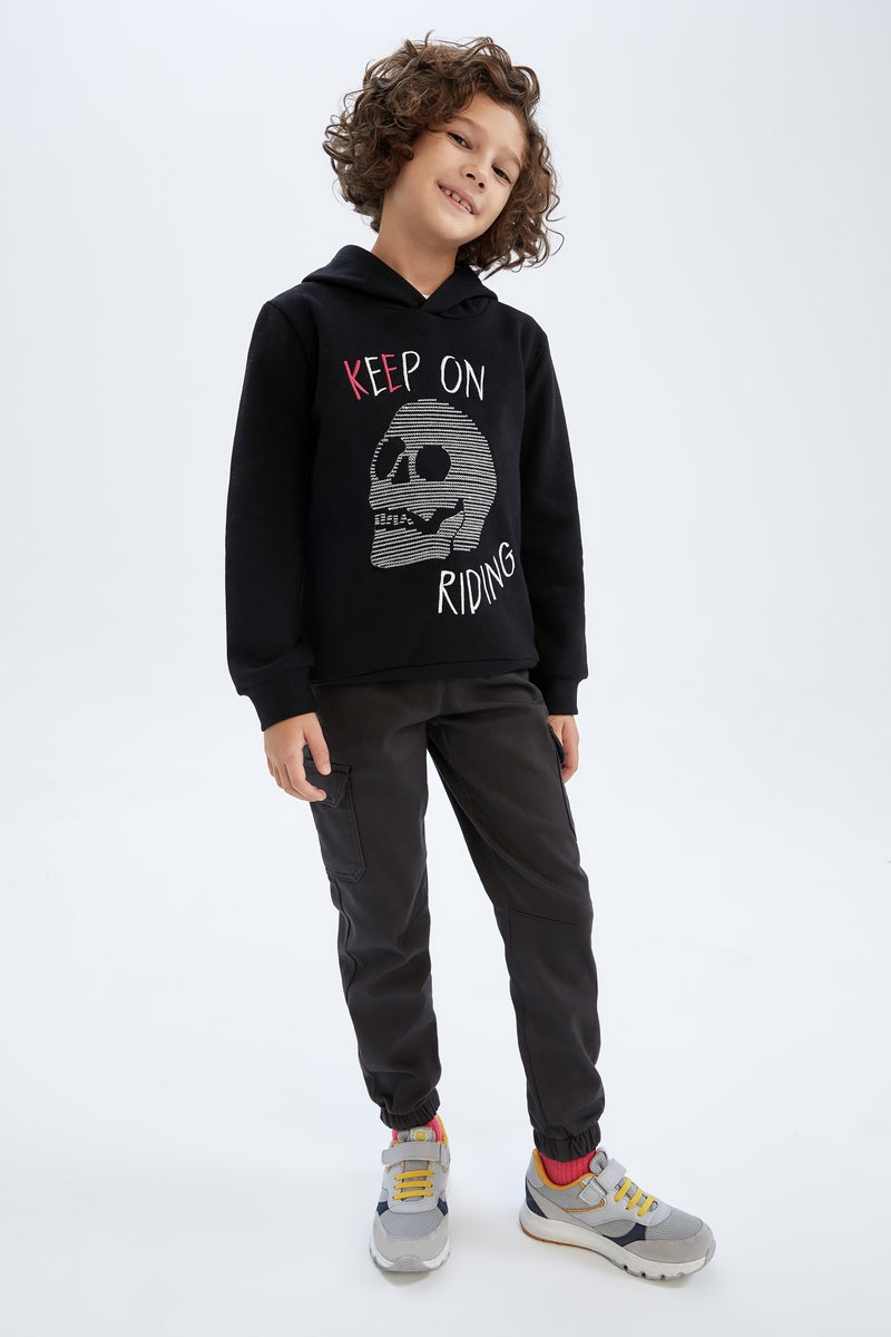DeFacto Boy Cargo Jogger Trousers  - Image 4