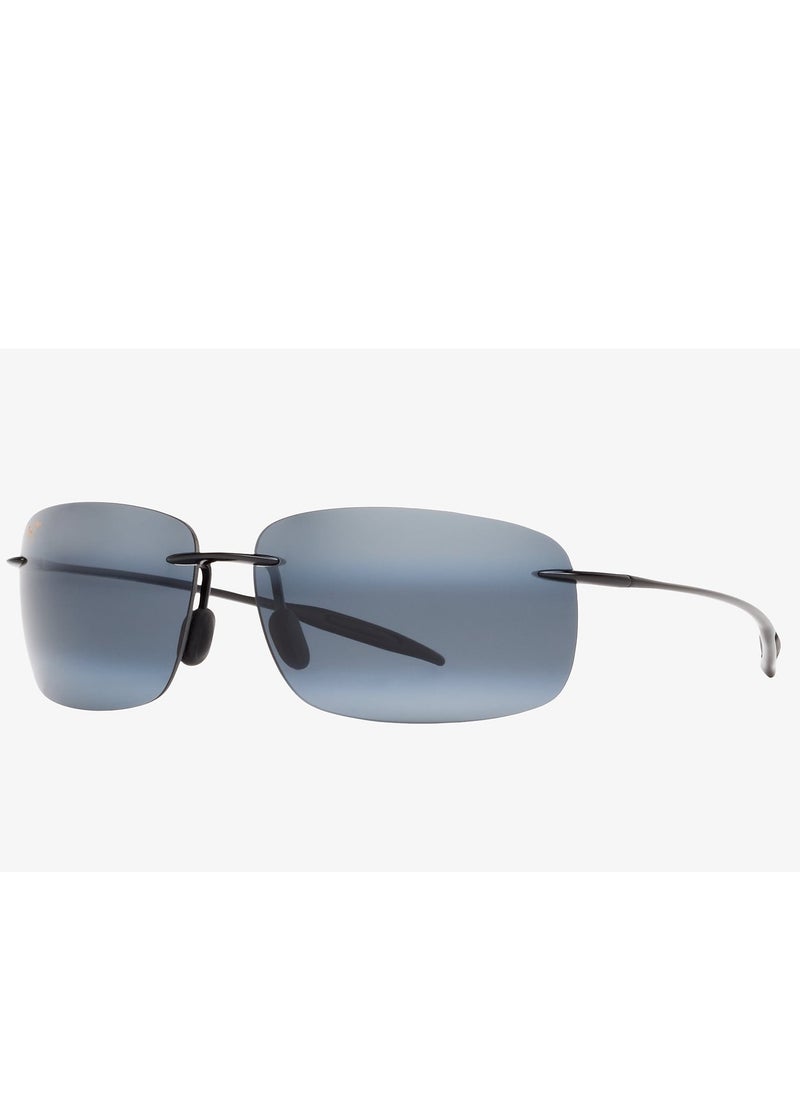 MAUI JIM Unisex Polarized Breakwall Sunglasses - Shape MJ422-02 MP-BG 63 - Lens Size: 63 Mm  - Image 1