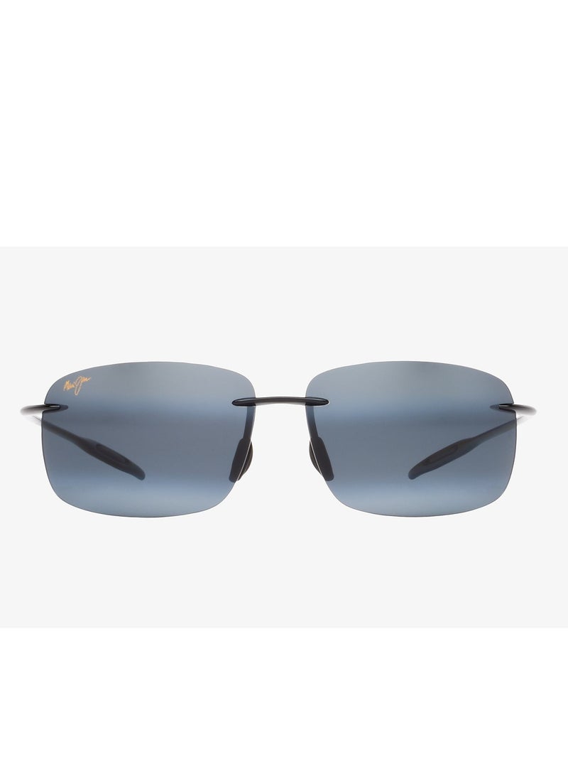 MAUI JIM Unisex Polarized Breakwall Sunglasses - Shape MJ422-02 MP-BG 63 - Lens Size: 63 Mm  - Image 2