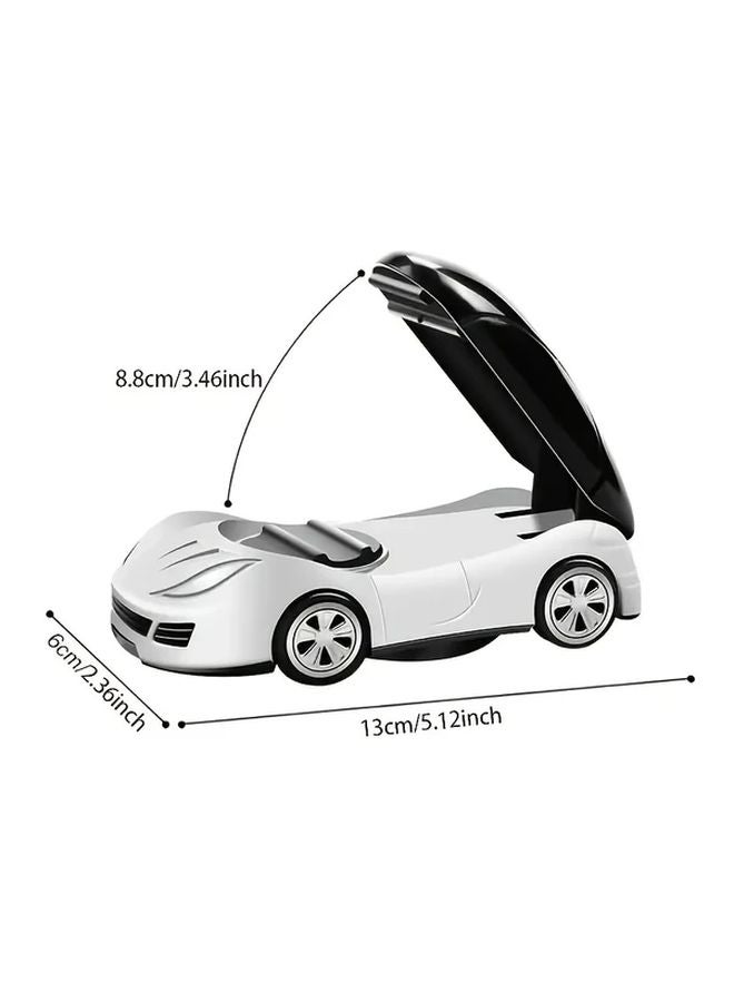 Black 360 Degree Rotatable Foldable Car Phone Stand Dashboard Holder ABS Waterproof - Image 2
