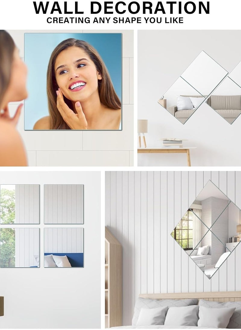 CityRiya-Long Full Length Mirror Wall Mirror Mirror Full Length 8 PCS Make Up Mirror Dressing Mirror Large Full Body Mirror Tall Floor Standing Wall Mirror for Bathroom, Bedroom, Dressing  - Image 5