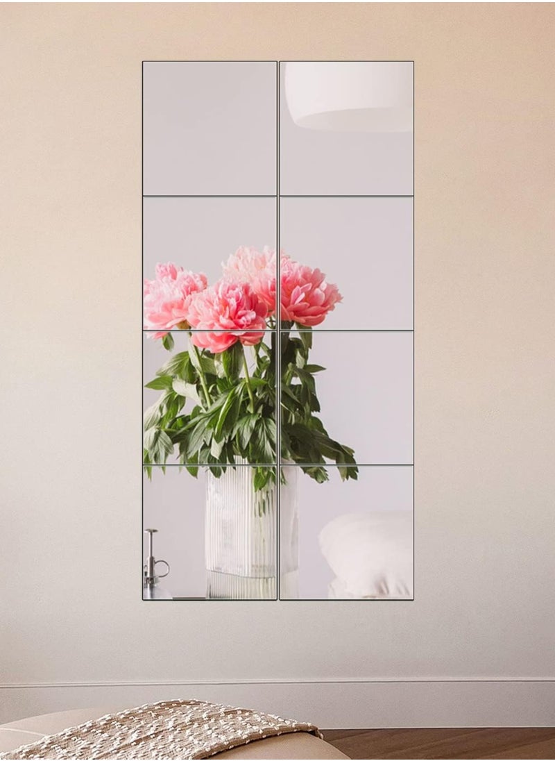 CityRiya-Long Full Length Mirror Wall Mirror Mirror Full Length 8 PCS Make Up Mirror Dressing Mirror Large Full Body Mirror Tall Floor Standing Wall Mirror for Bathroom, Bedroom, Dressing  - Image 3