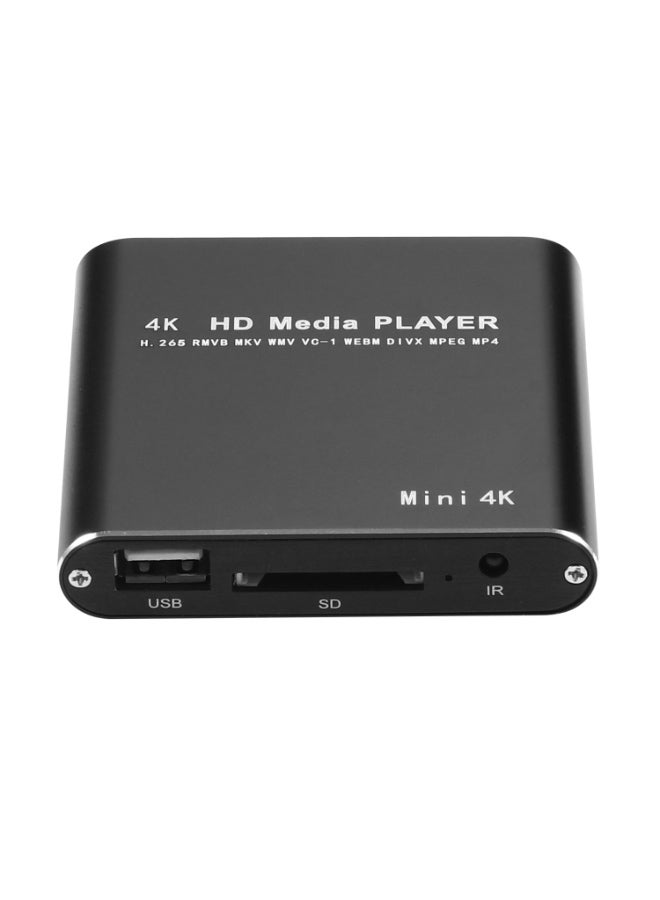 مشغل وسائط متعددة X9 بدقة عالية يدعم تشغيل فيديو 4K بتكرار (Loop) عبر USB، مشغل وسائط خارجي للإعلانات (AD Player) - Image 1