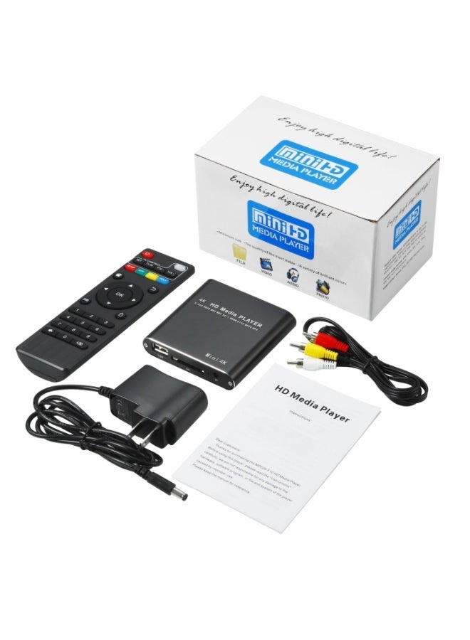 مشغل وسائط متعددة X9 بدقة عالية يدعم تشغيل فيديو 4K بتكرار (Loop) عبر USB، مشغل وسائط خارجي للإعلانات (AD Player) - Image 4