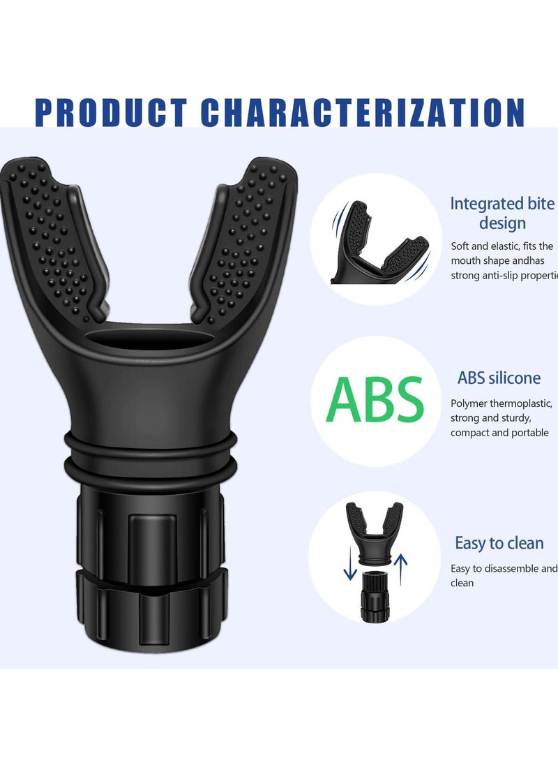 Generic - Portable breathing exercise device for lungs, Breathing trainer with Resistance Adjustable, Lung Trainer with excellent quality silicone,Easy to Clean and Use, Improve Breathing Capacity and Endurance - Image 1