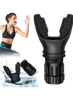 Portable breathing exercise device for lungs, Breathing trainer with Resistance Adjustable, Lung Trainer with excellent quality silicone,Easy to Clean and Use, Improve Breathing Capacity and Endurance
