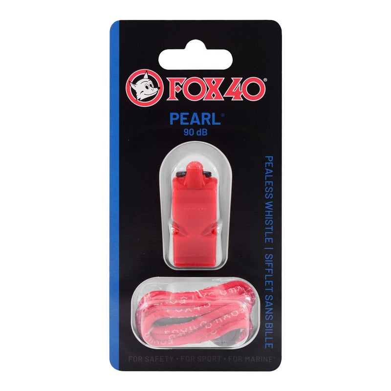 Fox 40 Pearl Safety Whistle (Red) - Image 1