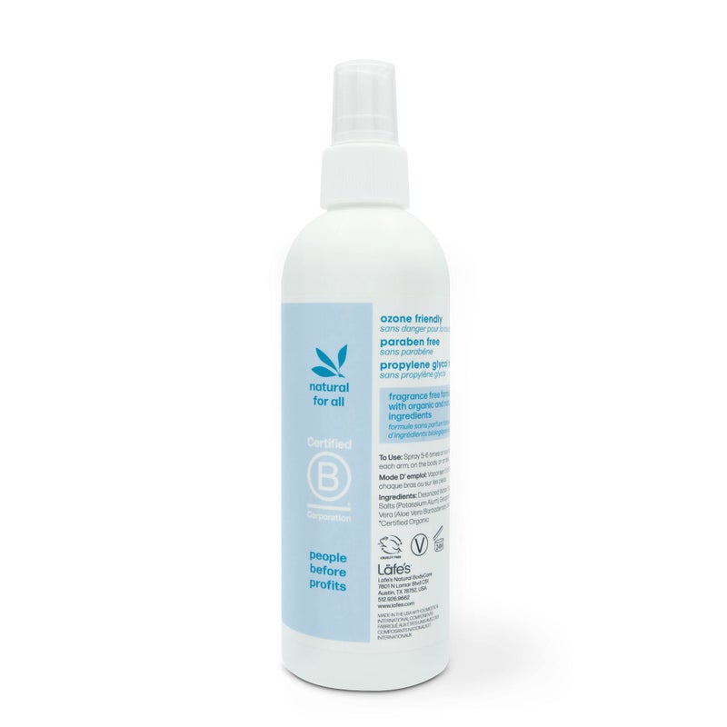 Lafe's Natural Deodorant | 8oz Aluminum Free Natural Deodorant Spray for Women & Men | Paraben Free & Baking Soda Free with 24-Hour Protection | Unscented | 3 Pack - Image 4