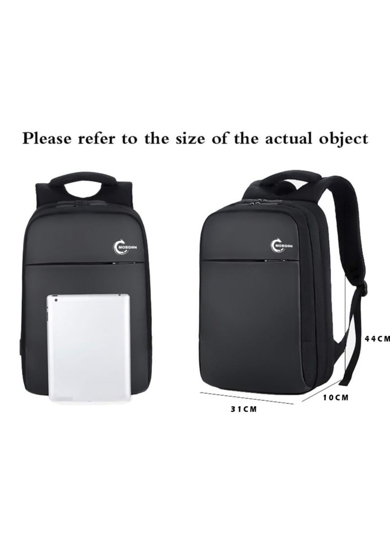 Generic - 15.6-Inch Waterproof Laptop Backpack With Usb Charging Port - Black - Image 1