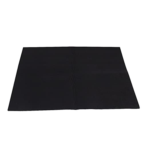HiwowSport High Temp 12 x 12 inches 6mm Carbon Fiber Welding Protective Blanket, Torch Shield Plumbing Heat Sink Slag Fire Auto, Color Black,Pack of 2 - Image 4
