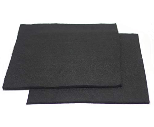 HiwowSport High Temp 12 x 12 inches 6mm Carbon Fiber Welding Protective Blanket, Torch Shield Plumbing Heat Sink Slag Fire Auto, Color Black,Pack of 2 - Image 5