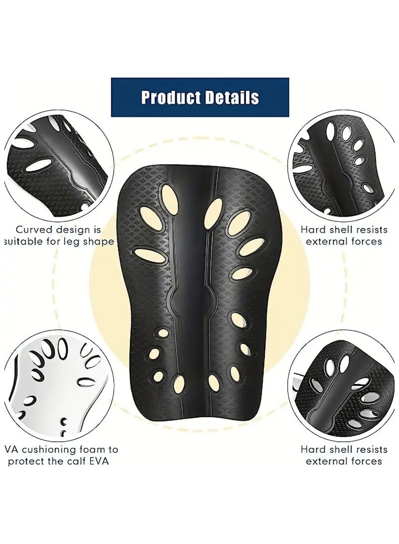 Goolsky Soccer Shin Guards, Shin Guard, Shin Sleeves For Football Games With EVA Cushion Protection - Image 3