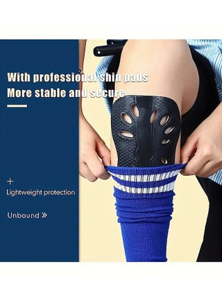 Soccer Shin Guards, Shin Guard, Shin Sleeves For Football Games With EVA Cushion Protection - view 4