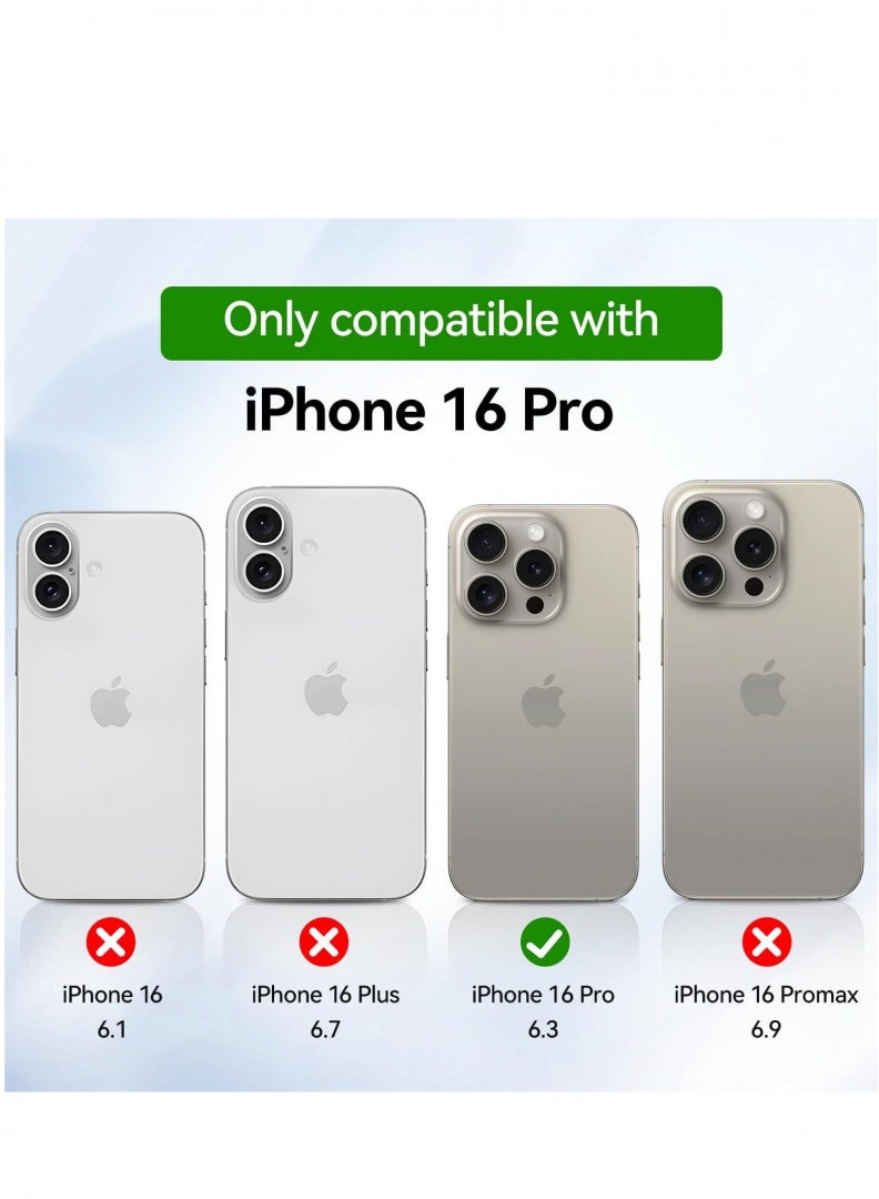 موبكوس جراب شحن لاسلكي مغناطيسي شفاف لهاتف iPhone 16 Pro - Image 4