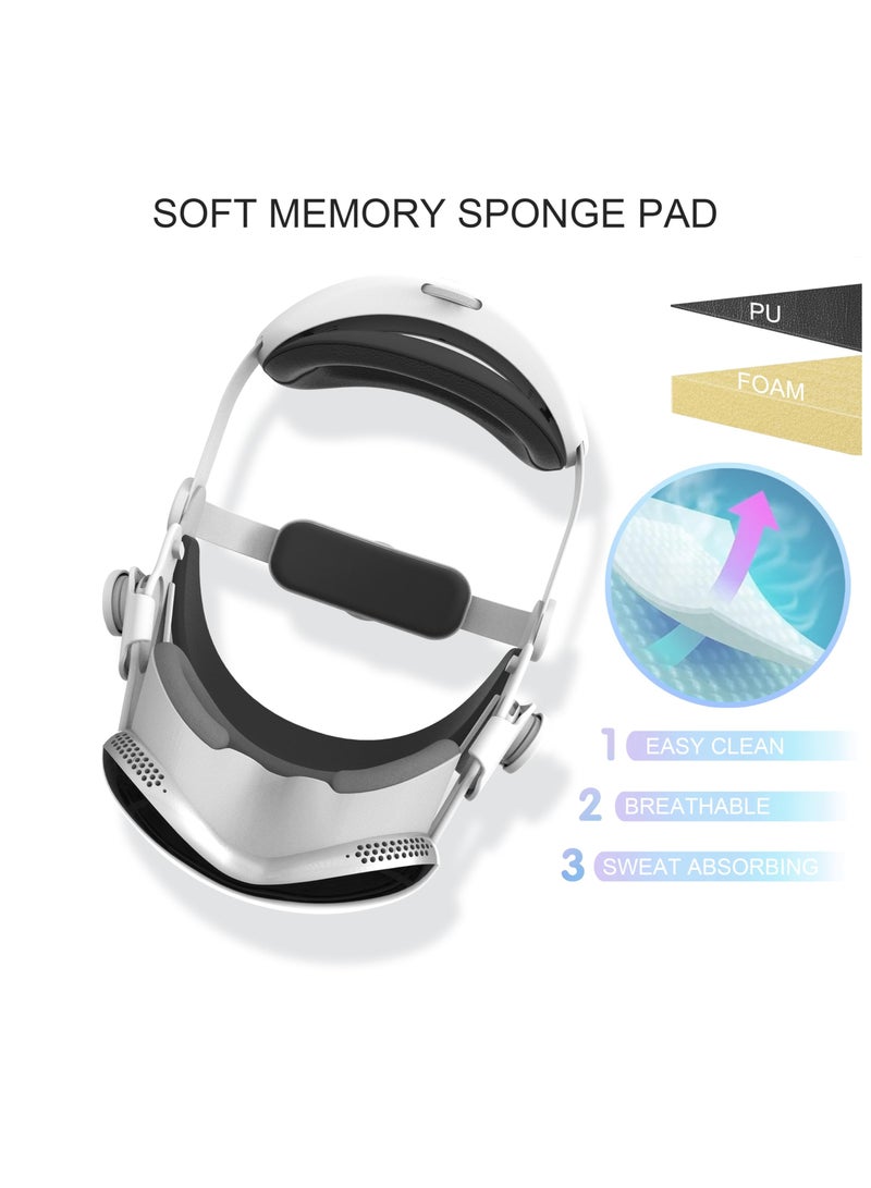 SYOSI Head Strap Compatible with Apple Vision Pro, Adjustable and Comfortable Strap Headband for Vision Pro,Replacement Head Strap for Vision Pro Accessories, Suitable for Different Head Shapes. - Image 5