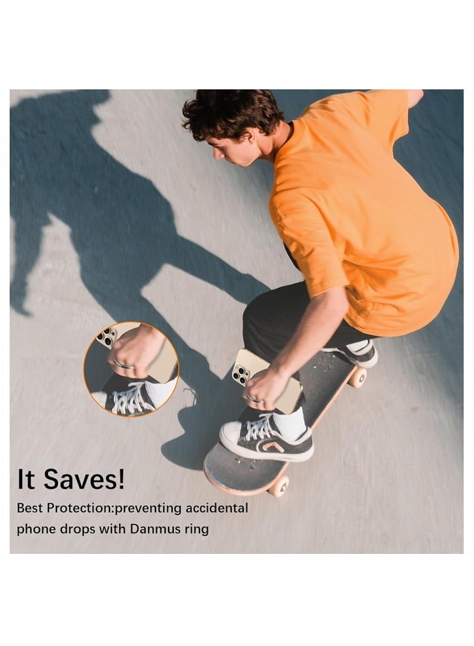 Magnetic Phone Ring Holder for MagSafe, Magnet Finger Ring Grip Stand Holder, Compatible with iPhone 16 Pro Max 15 14 13 12, Mag Safe Accessories, Pink - Image 5