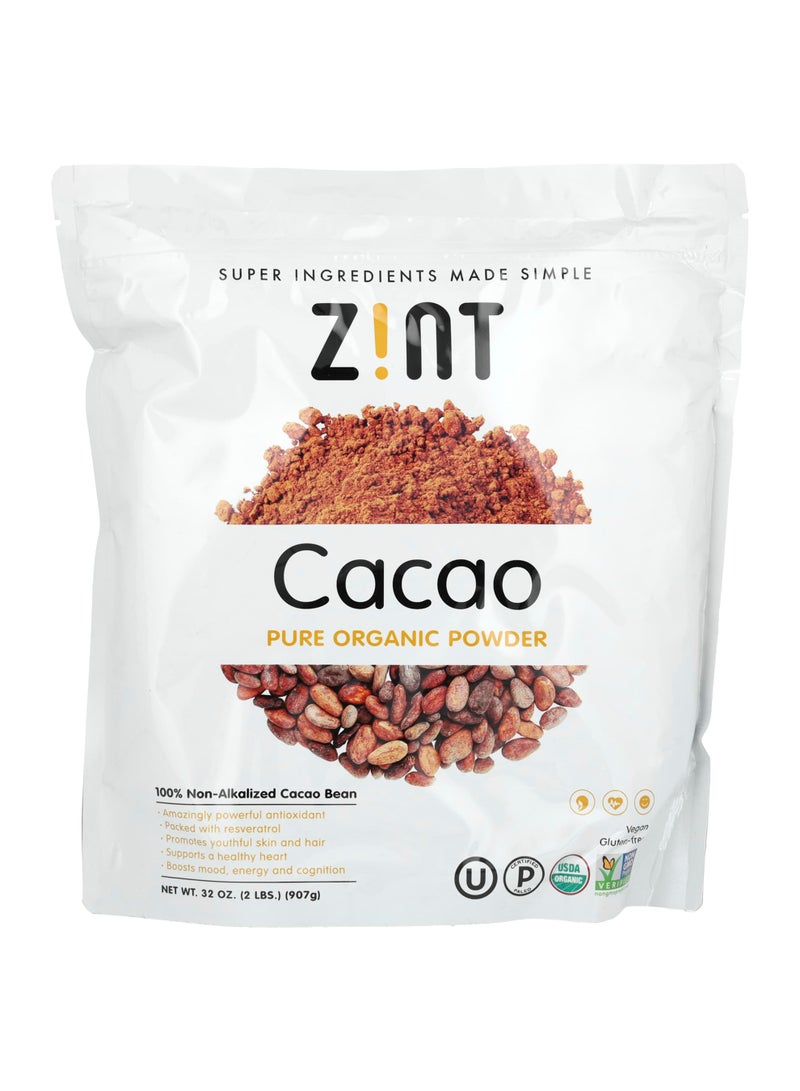 Cacao Pure Organic Powder, 32 oz (907 g)
