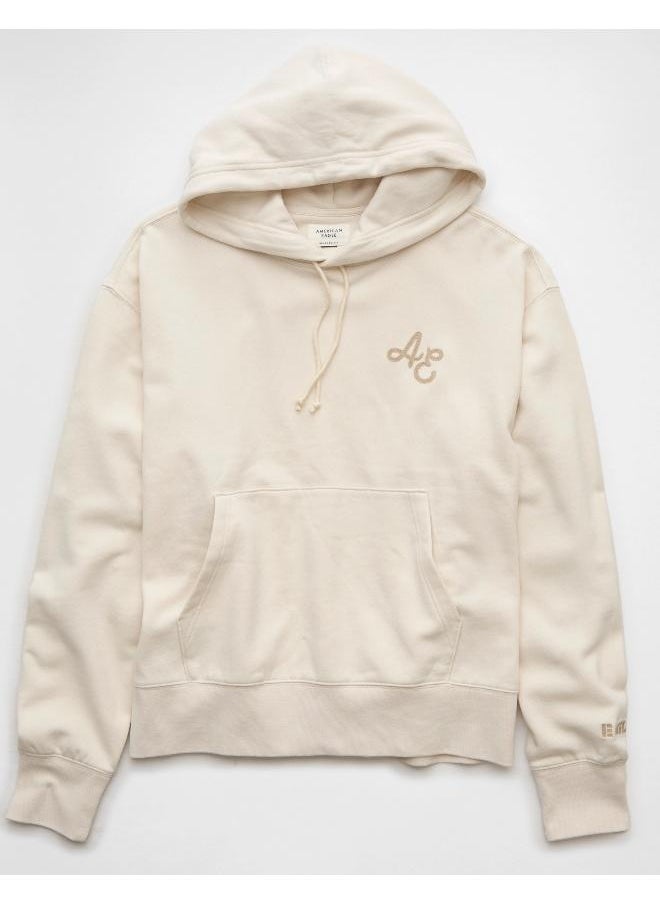 American Eagle - Logo Graphic Drawstring Pullover Hoodie - Image 1