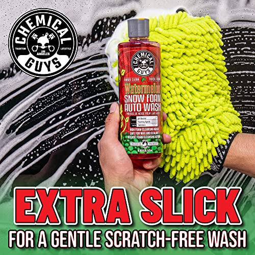 Chemical Guys CWS20816 Watermelon Snow Foam Car Wash Soap, (Works with Foam Cannons, Foam Guns or Bucket Washes) Safe for Cars, Trucks, Motorcycles, RVs & More, 16 fl oz, Watermelon Scent - Image 2