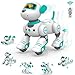 STEMTRON Programmable Remote Control Robotic Pet Interactive Robo Dog Cat RC Robot with Touch Sensing LED Eyes Dance Music - Image 3