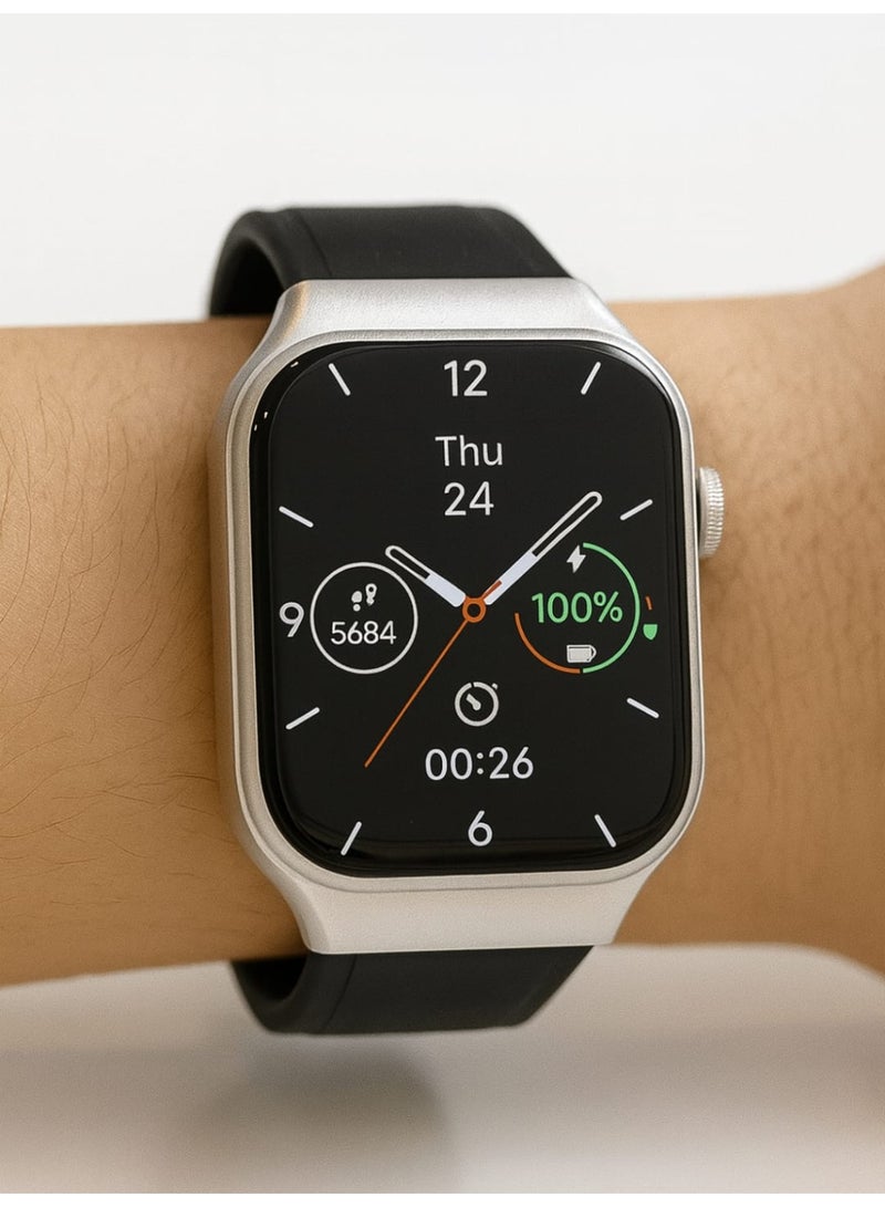 hoco. HOCO WATCH Y33 2.01-Inch HD Smartwatch – Curved Screen, Call Function & Long Standby Time - Image 1