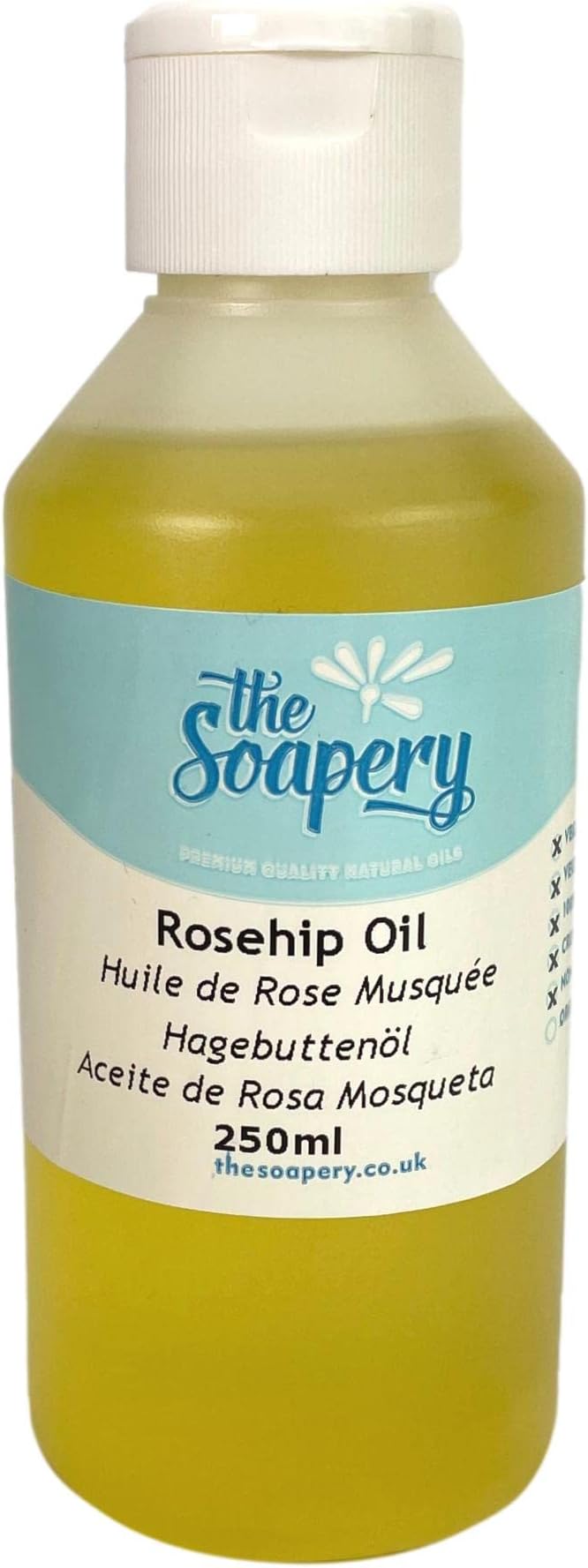 Rosehip Oil 250ml 100 Pure Refined