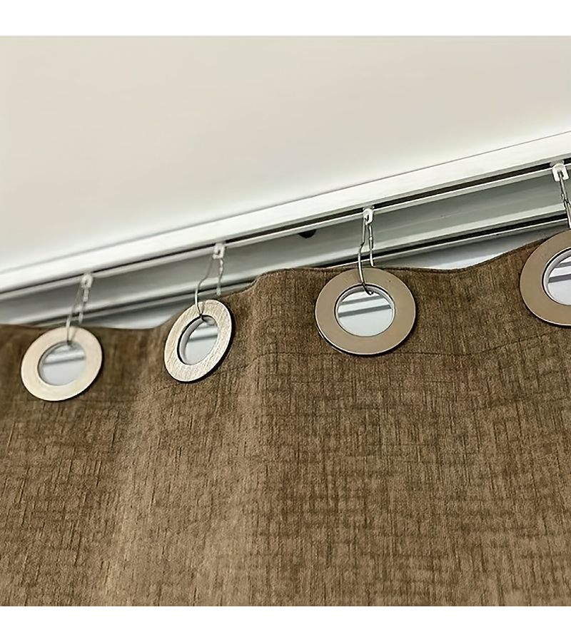 30 Pcs Metal Curtain Hooks with Gourd Design for Drapes and Smooth Gliding Function - Image 4
