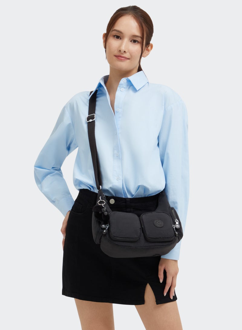 kipling RIKKA S Small Crossbody Bag – 5.0 L – Black - Image 2