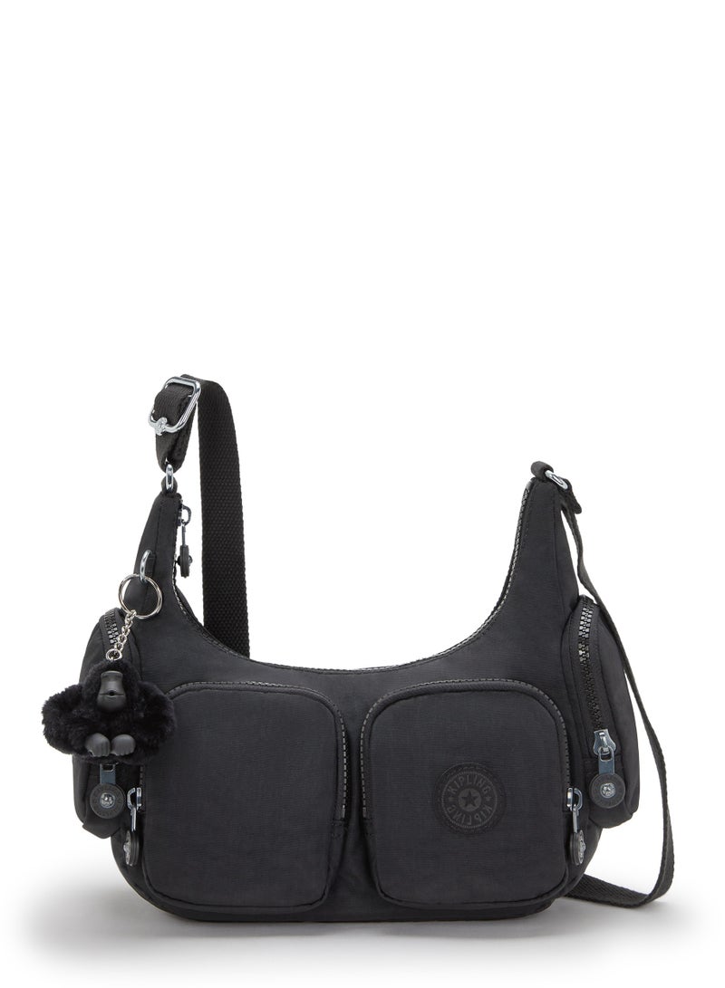 kipling RIKKA S Small Crossbody Bag – 5.0 L – Black - Image 1