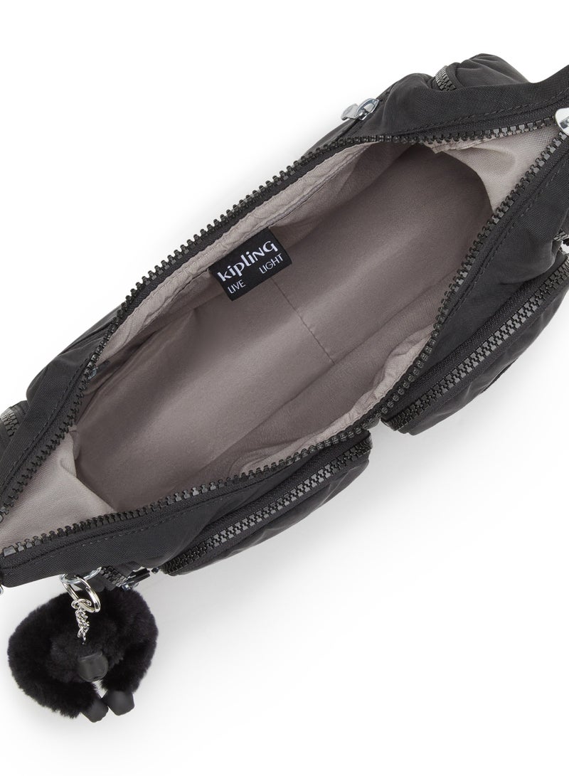 kipling RIKKA S Small Crossbody Bag – 5.0 L – Black - Image 4