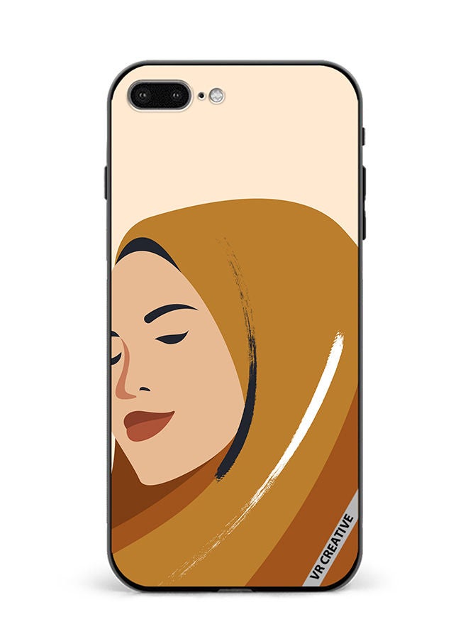 VR CREATIVE Protective Case Cover For Apple iPhone 7 Plus/8 Plus Cartoon Woman Shape Design Multicolour - Image 1