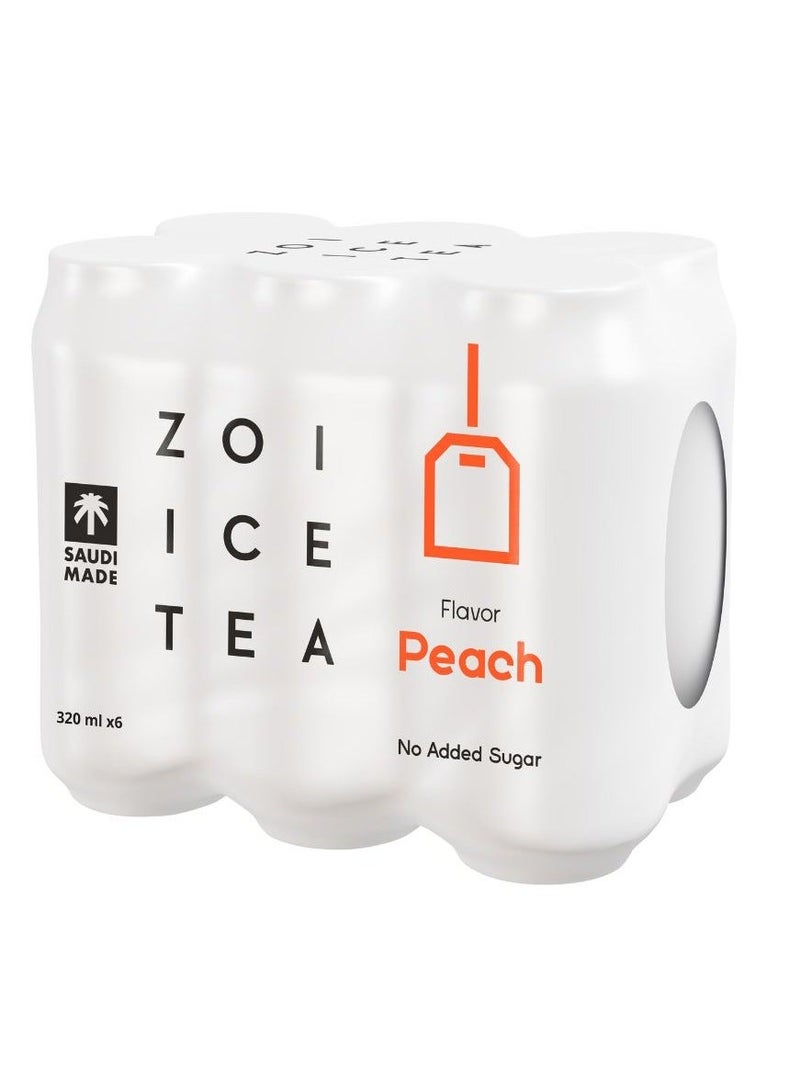 Zoi Ice Tea Peach 1920ml - Image 1